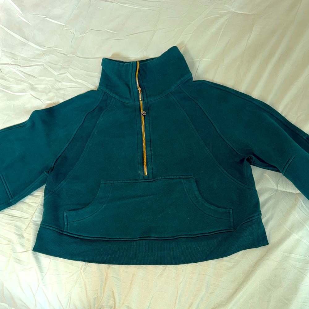 LululemonTeal Half-Zip Pullover U1